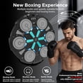 thumbnail image 3 of Hinzonek Music Boxing Machine, Smart Bluetooth Interactive Wall-Mounted Punching Pad Trainer with RGB Lights, Home Exercise Workout Gym Equipment, with Gloves, 3 of 9