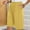 Yellow, variant on Shorts for Women Dgankt Women Solid And Linen Summer Loose Casual Comfortable Elastic Waist Straight Leg Pants Shorts Capris Summer Shorts Women