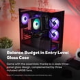 thumbnail image 6 of iBUYPOWER Element SE Gaming PC Desktop, AMD Ryzen 7 9700F, NVIDIA GeForce RTX 5060Ti 8GB, 16GB DDR5 RGB RAM, 1TB NVMe SSD, ESA7N56T02, 6 of 18