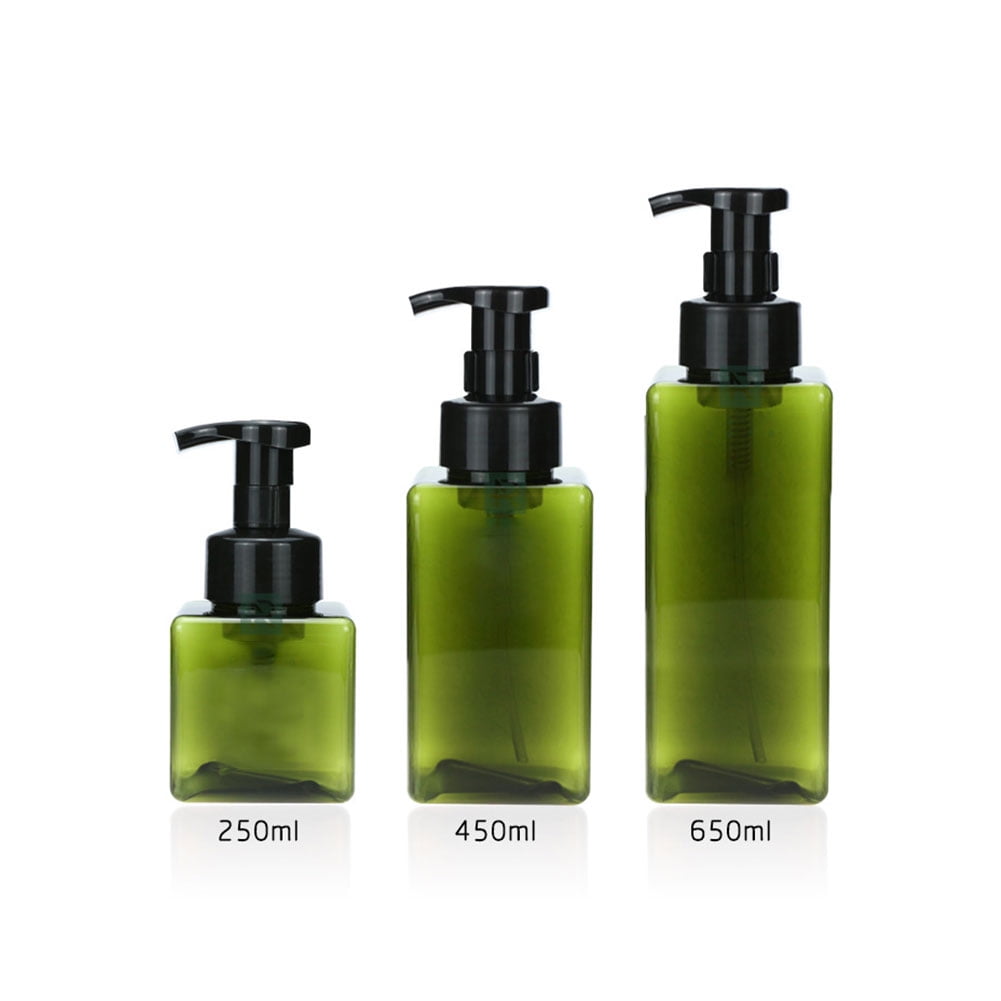 Prettyui Empty Foaming Soap Dispenser Bottle Bathroom Hand Wash Shampoo