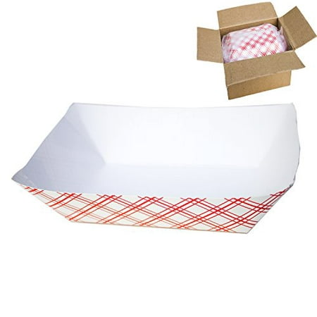 Disposable Paper Food Tray for Carnivals, Fairs, Festivals, and Picnics. Holds Nachos, Fries, Hot