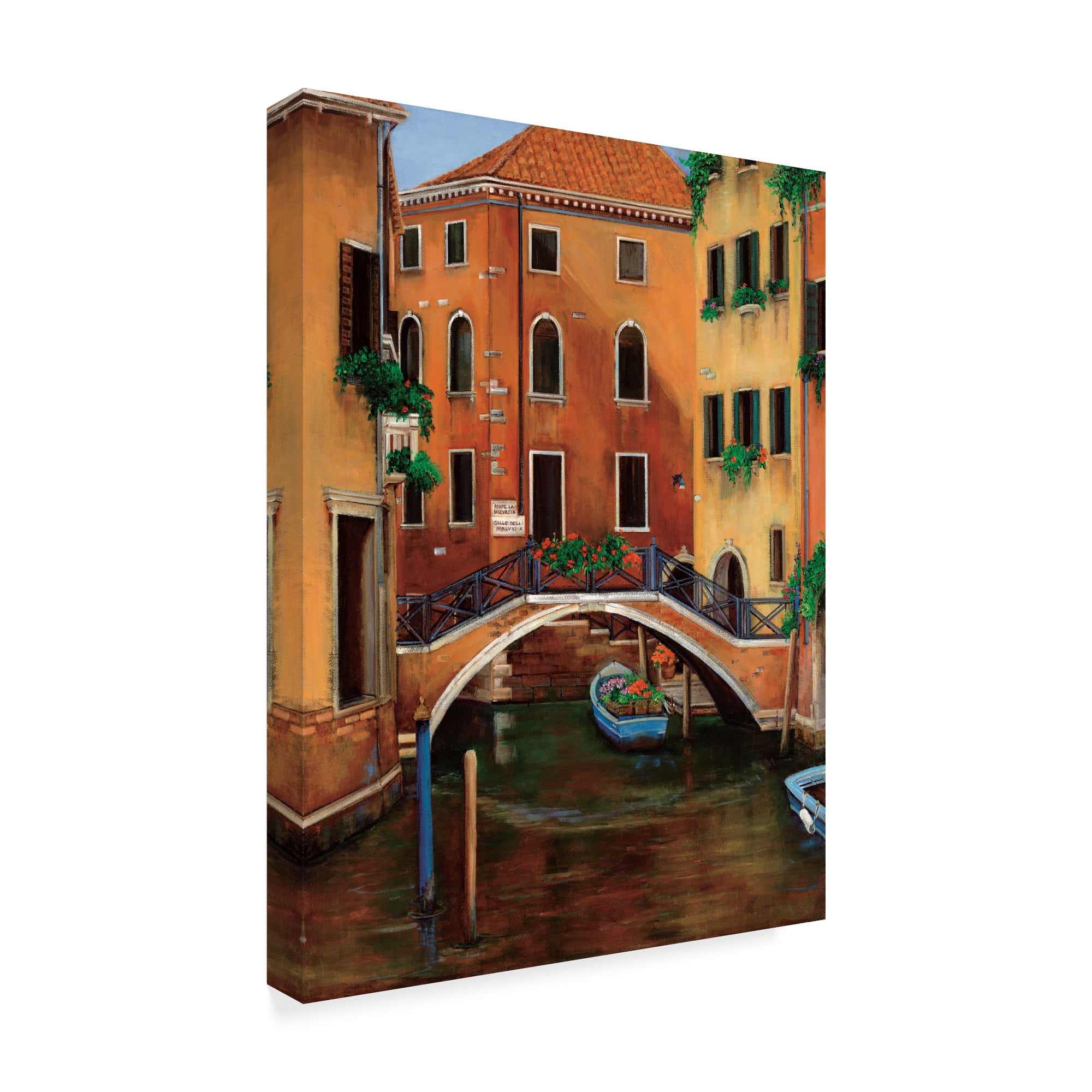 Trademark Fine Art 'Flower Delivery' Canvas Art by Betty Lou