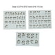 thumbnail image 4 of Molde de silicona DIY, interesante panadería casera, alfabeto, número, herramientas para hornear, molde para hacer pasteles, herramienta de Herramientas y accesorios para hornear Letras mayúsculas Bearachild HA062686-02B, 4 of 6