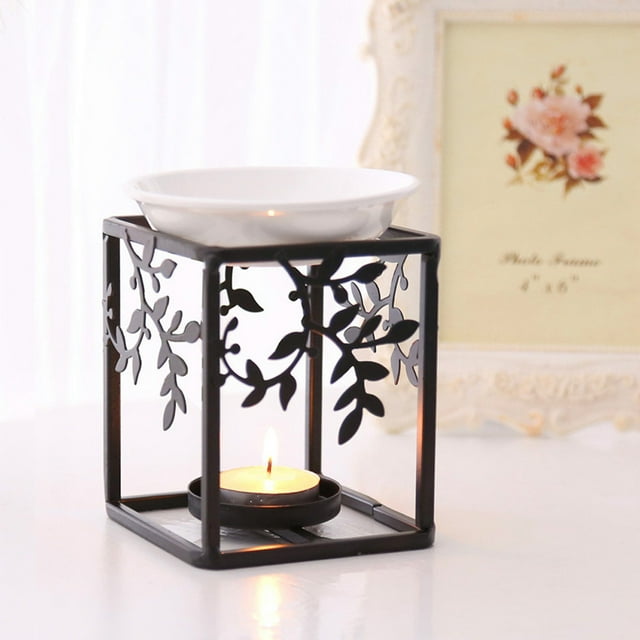 Stainless Steel Oil Burner Candle Aromatherapy Oil Lamp Home Decorations Aroma