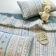 thumbnail image 3 of Funda de cama acolchada de algodón, sábana acolchada de algodón de tres piezas con diseño floral, costura de tatami para cama de cuatro estaciones, 3 of 6