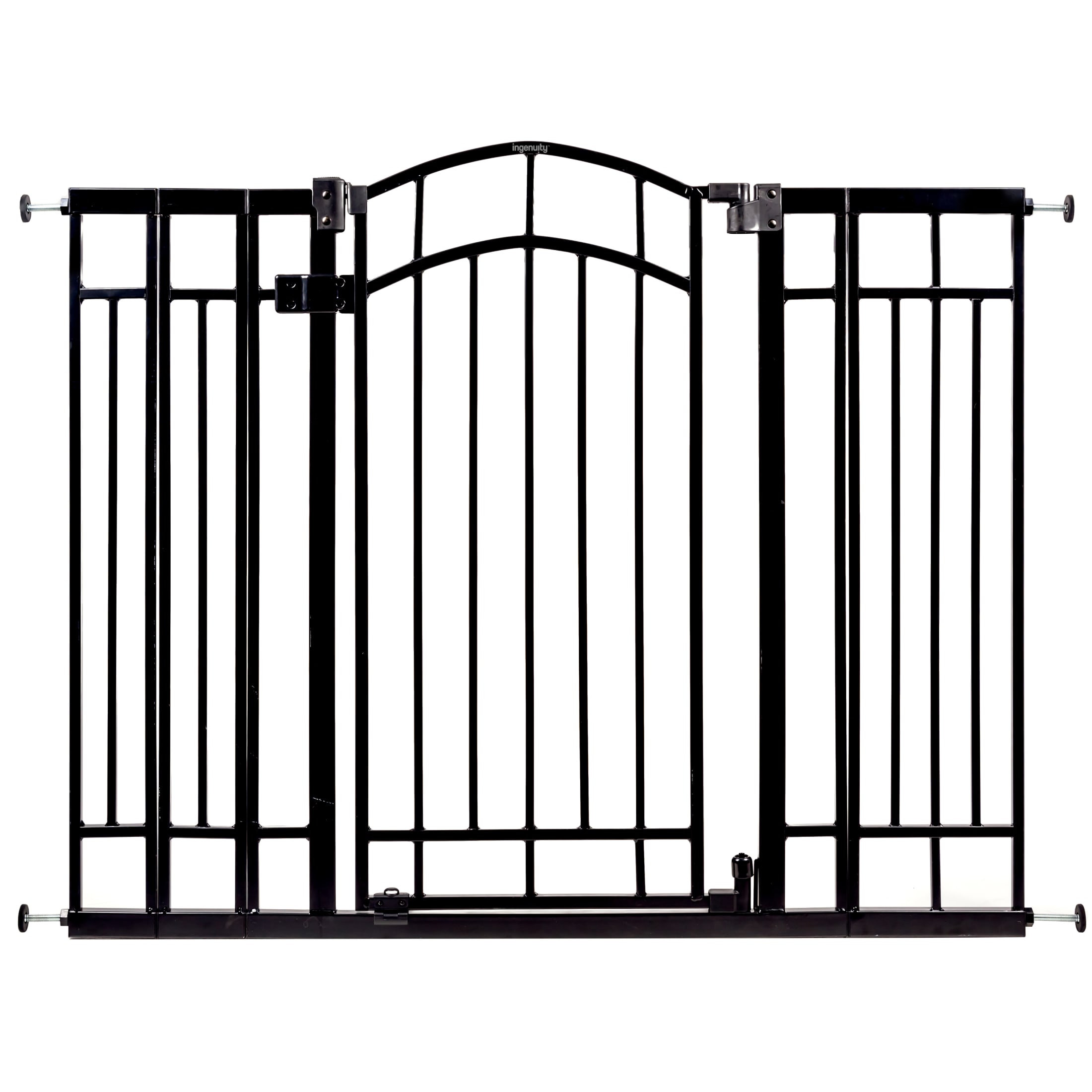 Ingenuity The Doorway 48W Series Safety Gate, Black photo 1