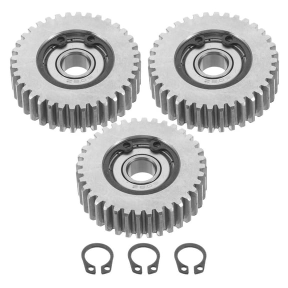 3 Pcs Electric Bicycle Motor Gears 36 Teeth Metal Gears for Bikes Scooters Includes Washers Compatible with Bafang Motor