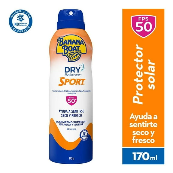 Protector Solar Banana Boat Dry Balance Sport FPS 50 + 170 ml