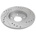 thumbnail image 2 of Geelife Rear Semi Metallic Brake Pad & Performance Rotor Kit Taurus Sable, 2 of 7