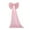 Pink,Hot Pink_Hot#2957, variant on 20in Large Decorative Bow | Elegant Polyester Party Decor | Pink & Hot Pink | Wedding Holiday Event Wall Ornament | 19.69x14.96in | Classic Festive Accent