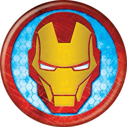 Marvel Comics Iron Man Icon Logo Symbol Licensed 1.25 Inch Button 85949 -  Walmart.com