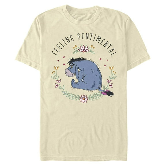Men's Winnie the Pooh Eeyore Feeling Sentimental  Graphic T-Shirt