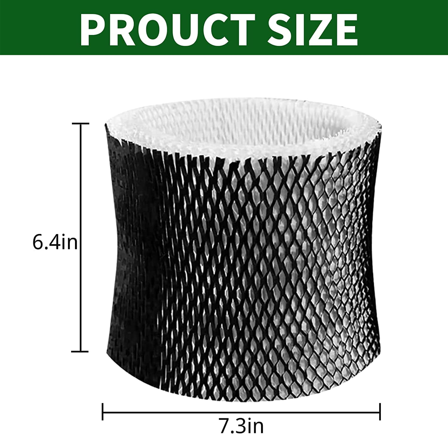 Home Times HWF64 Humidifier Filter B Compatible for Holmes HM1730, HM1745, HM1746, HM1750, HM2200, fit for Sunbeam SCM1745, SCM1746(3 Pack)