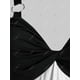 thumbnail image 4 of Tallas de tuerca delantera de impresión floral de talla grande. Rosegal Camisetas sin mangas de talla grande, 4 of 5