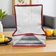 thumbnail image 4 of unbranded Bolsa Térmica Compacta Plateada Con Aislamiento Impermeable Para Transportar Y Comida, 4 of 7