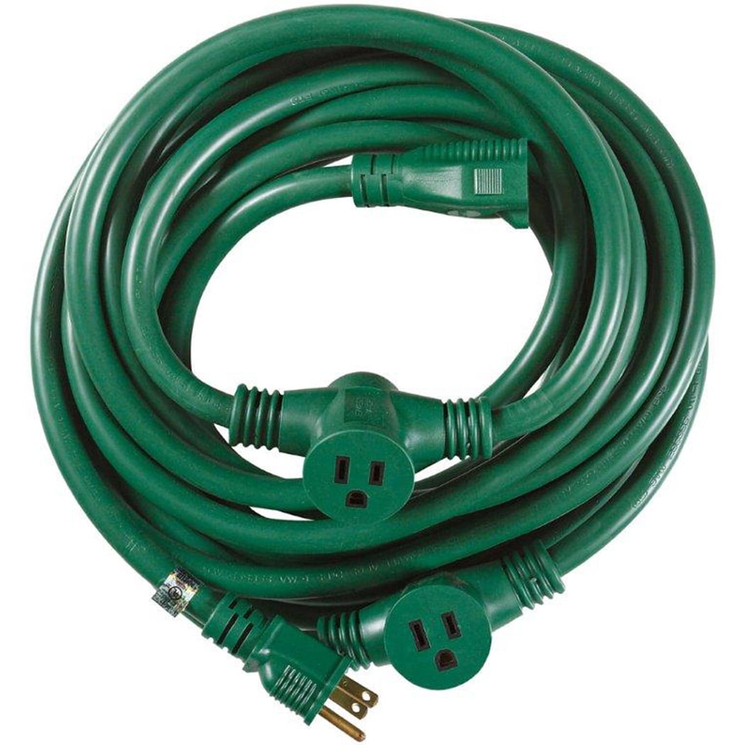 Coleman Cable 3030 25' 14 3 Multiple Outlet Extension Cord by COLEMAN CABLE - SOUTHWIRE