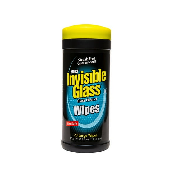 Stoner 90164 Invisible Glass Wipes, 7 Inch x 12 Inch Wipe, Each