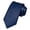 Navy Blue, variant on Men’s Navy Blue Tie Solid Color Necktie, 3.15 inch Wide