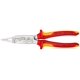 thumbnail image 1 of KNIPEX 13 86 200 Pinzas para instalaciones eléctricas aislados con fundas en dos componentes, según norma VDE cromado 200 mm, 1 of 2