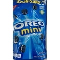 thumbnail image 2 of 2x OREO Mini Chocolate Sandwich Cookies Snak Saks 8 oz Bag - 2 PACK, 2 of 3