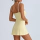 thumbnail image 4 of WILLBEST Vestido De Verano Para Mujer, Vestido Informal Sin Mangas, Cómodo Para Yoga Y Fitness, Vestido De Verano Con Tirantes De Sujetador Incorporado, Vestido De Tirantes Para Deportes Y Uso Diario, 4 of 4