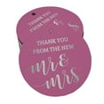 thumbnail image 1 of Inkdotpot Silver Foil Paper Hang Tags Thank You From The New Wedding Favor Tags 100 Pieces, 1 of 6