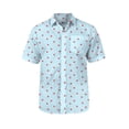 thumbnail image 3 of Camisa hawaiana de gran oferta de verano para hombre, camisas de playa con estampado divertido de hojas de surf en 3D para hombre, blusa genial de gran tamaño, ropa de calle, 3 of 5