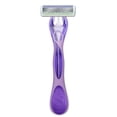 thumbnail image 4 of Skintimate Exotic Violet Blooms Scented Disposable Razors for Women, 4 of 9