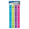 BAZIC Jeweltones Color Plastic Ruler 12" (30cm), School Supplies (4/Pack), 1-Pack