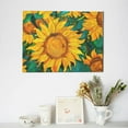 thumbnail image 6 of Balery Vibrant Sunflower Painting Pattern Canvas Decorative Picture – 30x40in Premium Wall Art, Modern Canvas Print for Home Decor（Horizontal）, 6 of 6