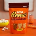 REESE’S Chocolate & Peanut Butter Candy Dipped Graham Bears, 24 oz-2pk, With Olive White Bowl By OMA