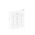 thumbnail image 7 of Ada Home Decor Multiple Tier Open Shelf Bookcase, 14- Cube Storage, White, 7 of 7