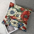 thumbnail image 7 of nygtbtfer Decorative Throw Pillow Set of 2, Flower Cushion Case Decor, Hat Home Sofa Decoration White, 7 of 7