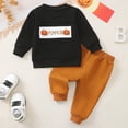 thumbnail image 2 of TOWED22 Baby Boy Clothes 3 6 12 18 24 Months 3T 4T 5T Fall Winter Outfit Embroidery Long Sleeve Romper Pants Set(Blazer,3-4 Y), 2 of 9