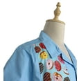 thumbnail image 6 of Unique Design Vintage Style Floral Panel Casual Shirts, 6 of 6