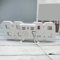 thumbnail image 6 of 3D LED Digital Desk Alarm Clock for Kitchen Bedroom Office, Glowing Night Mode Date Temperature Display, 6 of 8