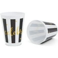 thumbnail image 4 of Striped Plastic Tumbler Cups, Celebrate (16 oz, 16 Pack), 4 of 7