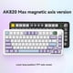thumbnail image 5 of AK820 MAX Wireless Mechanical Keyboard Full-Key Hot Swappable Gaming Keyboard with 0.85 Inch TFT Color Screen B, 5 of 5