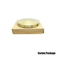thumbnail image 3 of 15.5cm/6inch Hand Copper Gong with Drumstick Mini Slamming Musical Instruments Kid Music Toy Color:Gold, 3 of 7