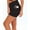 Black, variant on ACTIVE UNIFORMS Women's High Waist Yoga Shorts Tummy Control with Deep Pockets (Black, X-Small)