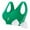 02 Green, variant on Weiqiqre Sports Bras for Women Yoga Bras High Impact Plus Size Large Bust Back Perspiration Breathable