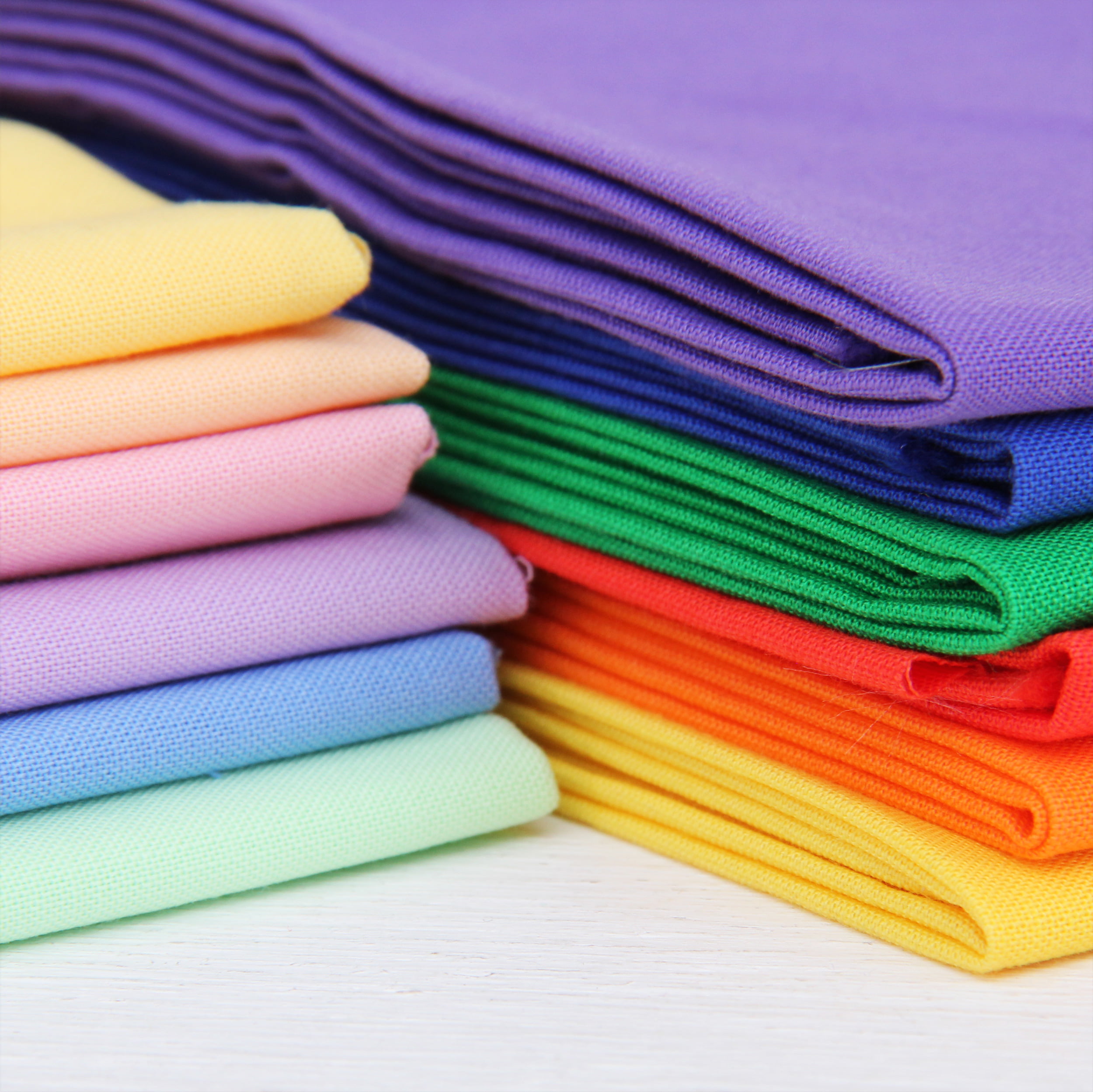 Fabric - 100% Cotton Fabric Fat Quarters for Embroidery – Lolli