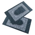 thumbnail image 1 of Sonew Praying Mat Islamic,2Pcs Prayer Mat Portable Windproof Waterproof Premium Material High Durability Travel Prayer Mat,Prayer Rugs, 1 of 8