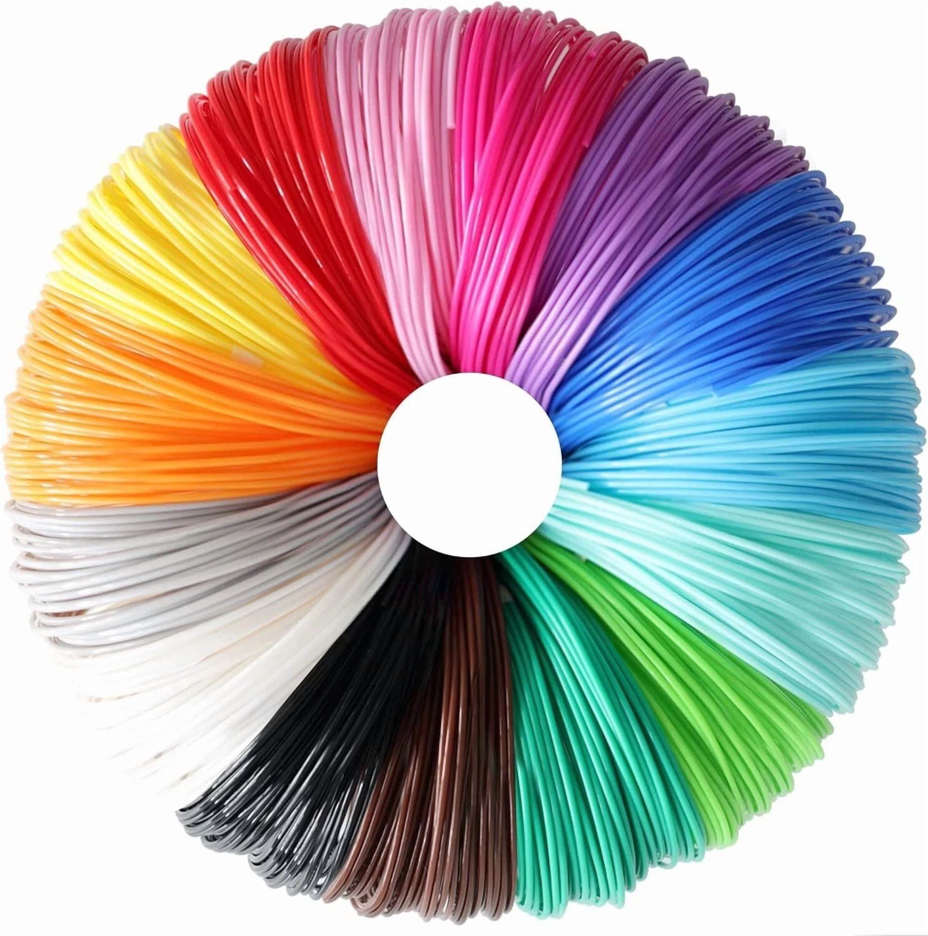BUTTERFLY- 15 Bright Colors 1.75Mm 3D Pen Pla Filament Refill, Each Color 10Feet, Total