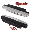 thumbnail image 1 of 2 luces LED de circulación diurna para coche, impermeables, de alta potencia, 5 W, 12 V, luces decorativas universales, rejilla central de 8 LED, 1 of 5