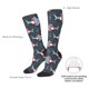 thumbnail image 4 of Balery Shark Wearing Swim Ring Calcetines novedosos Calcetines deportivos Calcetines hasta la rodilla Calcetines de algodón Calcetines originales y geniales, 4 of 6