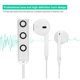 thumbnail image 3 of Auriculares supraaurales de alta definición Auriculares estéreo MP3 Bluetooth Deportivos Impermeables Blanco, 3 of 13