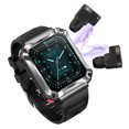 thumbnail image 1 of Montre Intelligente avec Écouteurs, Écran Tactile Complet 1,96 Pouces, Montre Intelligente avec Mémoire Intégrée de 4 Go, avec Répondre aux Appels et Visualiser les Messages, pour iOS Android, 1 of 7