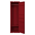 thumbnail image 6 of Acme Cargo Wardrobe Armoire with 1 Door in Gunmetal, 6 of 9