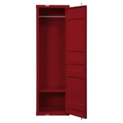 Acme Cargo Wardrobe Armoire with 1 Door in Gunmetal